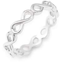 Anello Amen Donna Stackable in Argento RIN-14